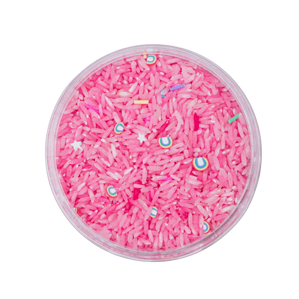 Riz à jouer pour enfants- jeu sensoriel- Leukmetletters