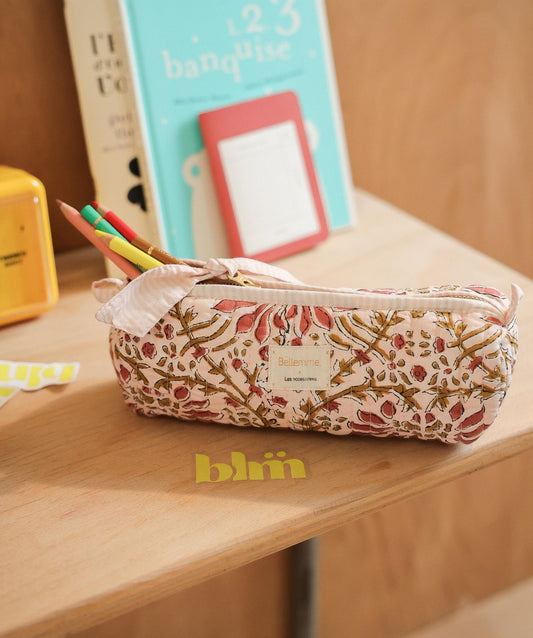 Trousse Palmyre rose poudré - Bëllemme