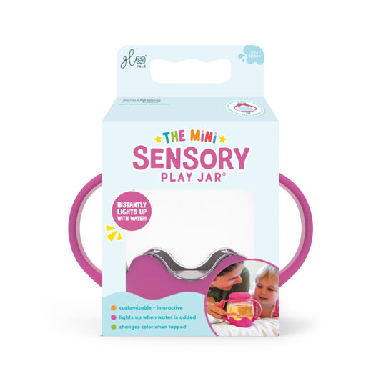 Mini Jar sensorielle - Rose - Glopals