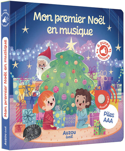 Mes premiers sonores - Mon premier noël en musique - Auzou