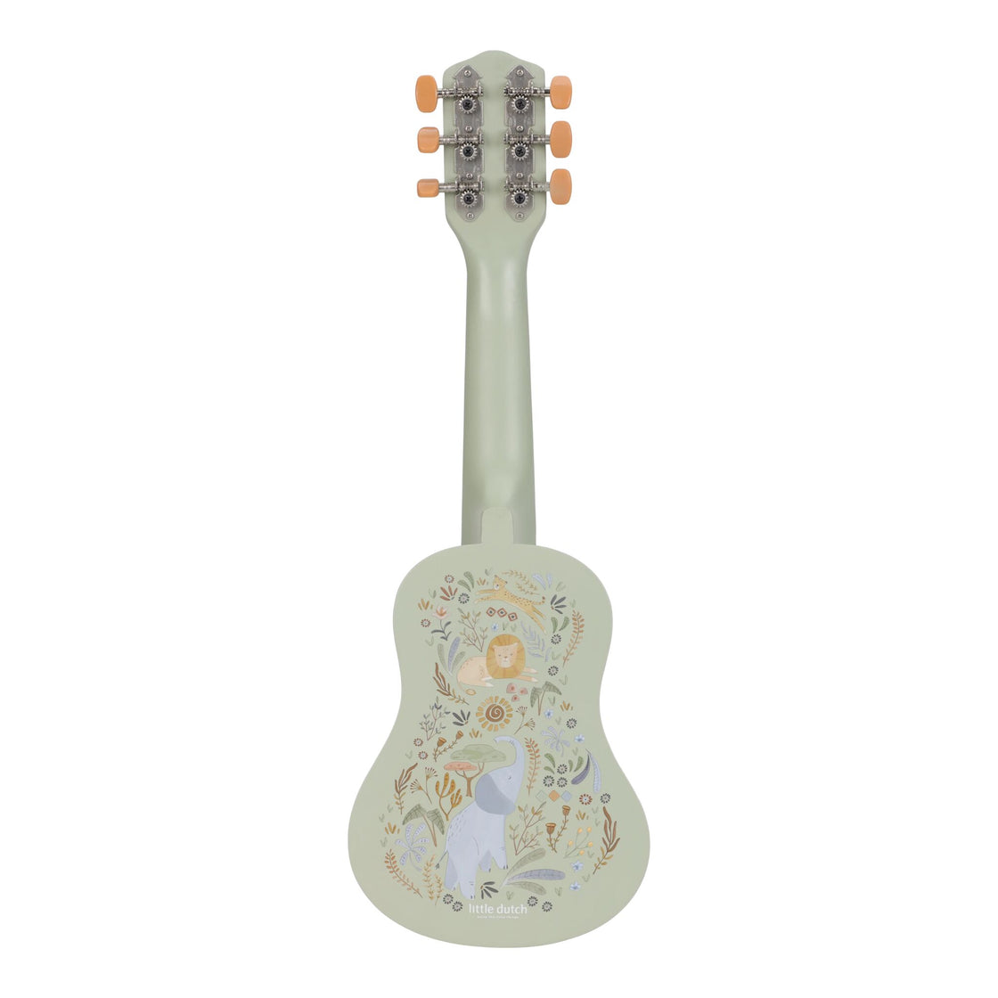 Guitare verte en bois -Safari Friends - Little Dutch