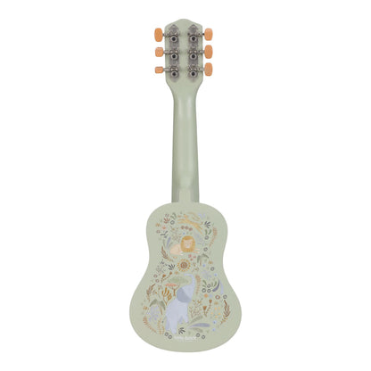 Guitare verte en bois -Safari Friends - Little Dutch