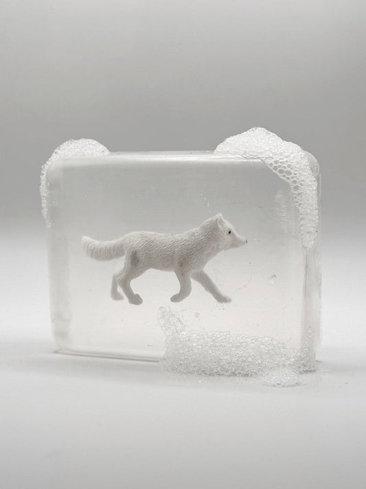 Savon #loup blanc
