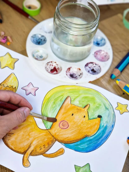 Etui carton x 5 crayons multi-talents STABILO woody 3 in 1 duo + 1 taille-crayon