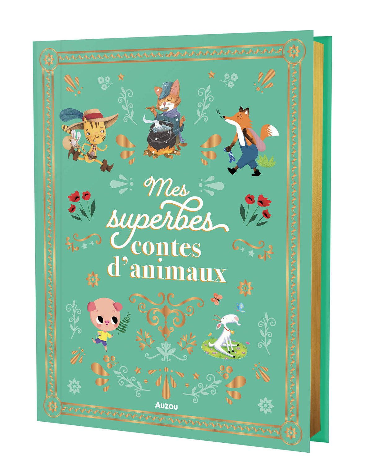 Mes superbes contes d'animaux - Auzou
