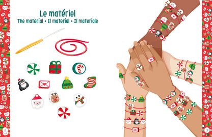 Mes jolis bijoux - Mes premiers bracelets de noël - Auzou