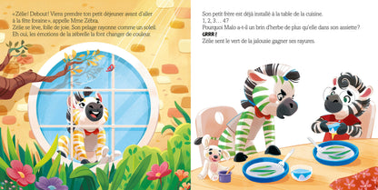 Zélie et les émotions en famille - Livre Auzou