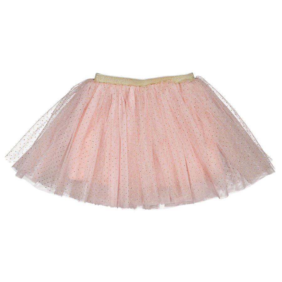 Jupe tutu - Rose pois or  | Luciole et petits pois