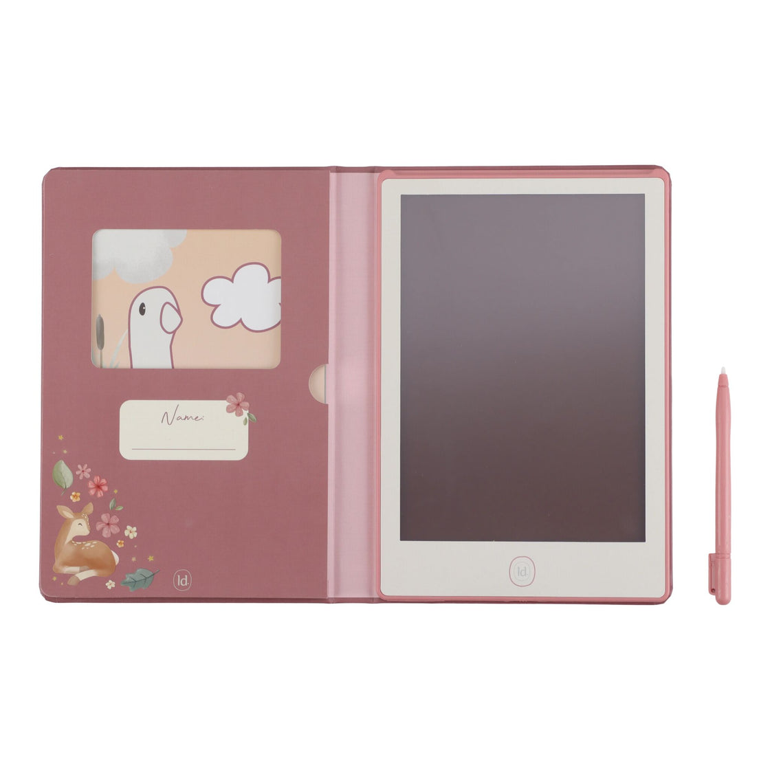 Tablette à dessins Rose  - Fairy garden  - Little Dutch