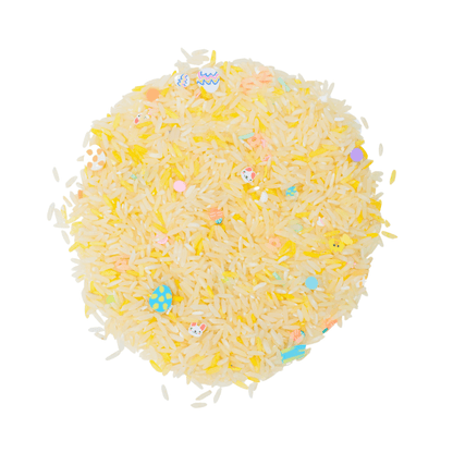 Riz à jouer pour enfants- jeu sensoriel- Leukmetletters