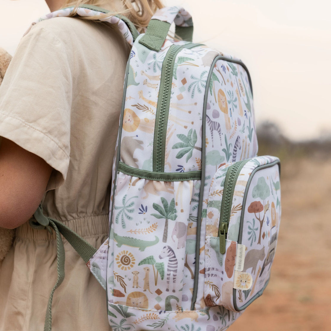 Grand sac à dos -Safari Friends - Little Dutch