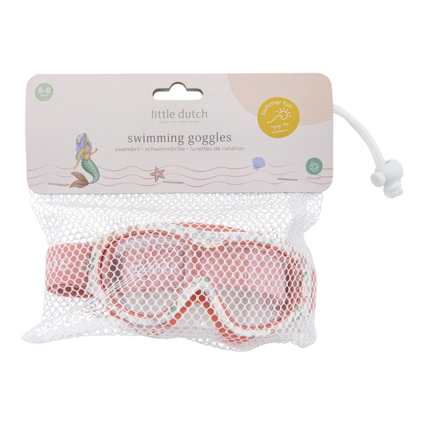 Masque de plongé - Rose - Little dutch