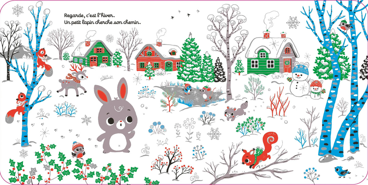 Regarde, c'est l'hiver ! - Petit Nathan - Pour découvrir l'hiver avec douceur - dès 6 mois