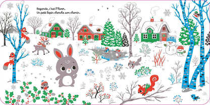Regarde, c'est l'hiver ! - Petit Nathan - Pour découvrir l'hiver avec douceur - dès 6 mois