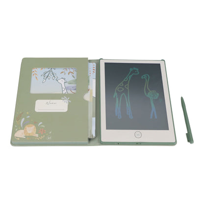 Tablette à dessins verte  - Safari Friends  - Little Dutch