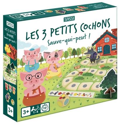 Les 3 Petits Cochons : Sauve-qui-peut ! Sassi