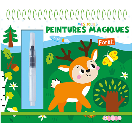 Mes jolies peintures magiques Fôret - 123 Soleil