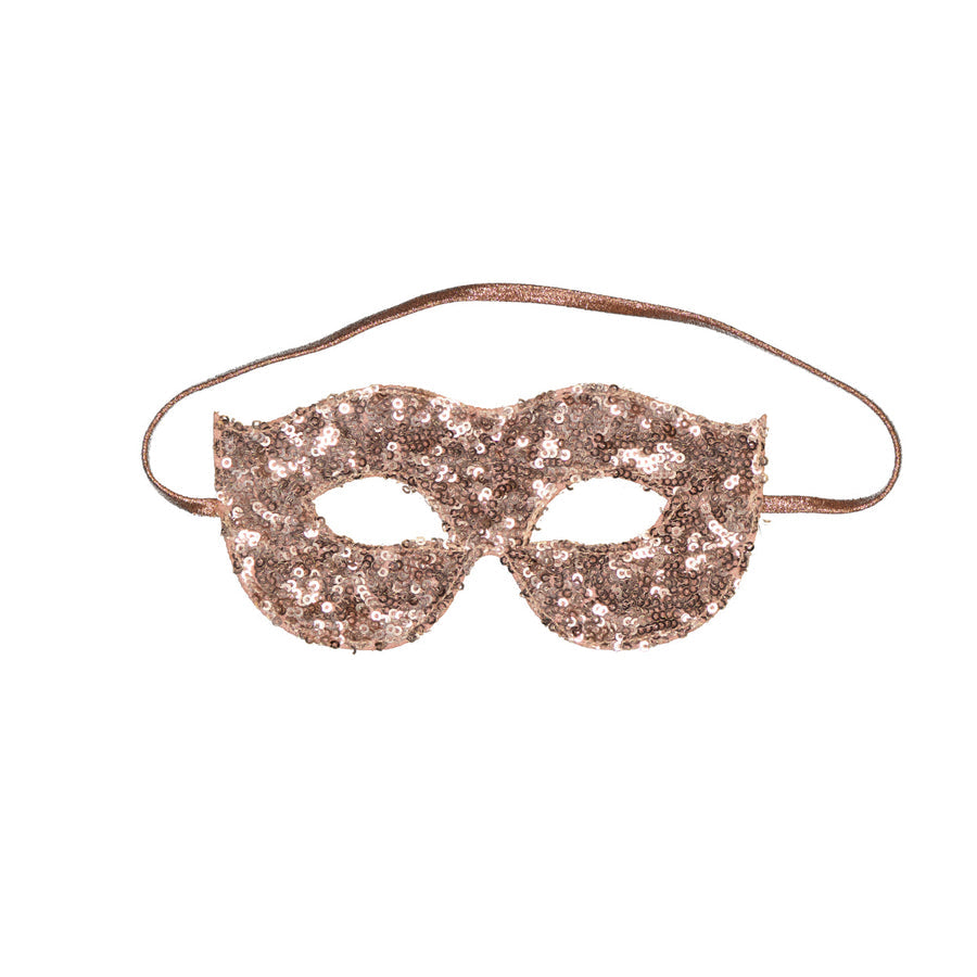 Masque - Sequins roses  | Luciole et Petit Pois