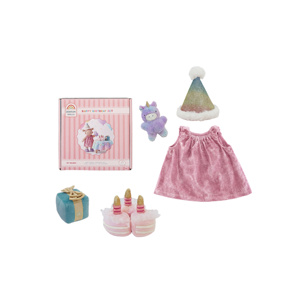 Happy Birthday Set - Dinkum Dolls - Olli Ella