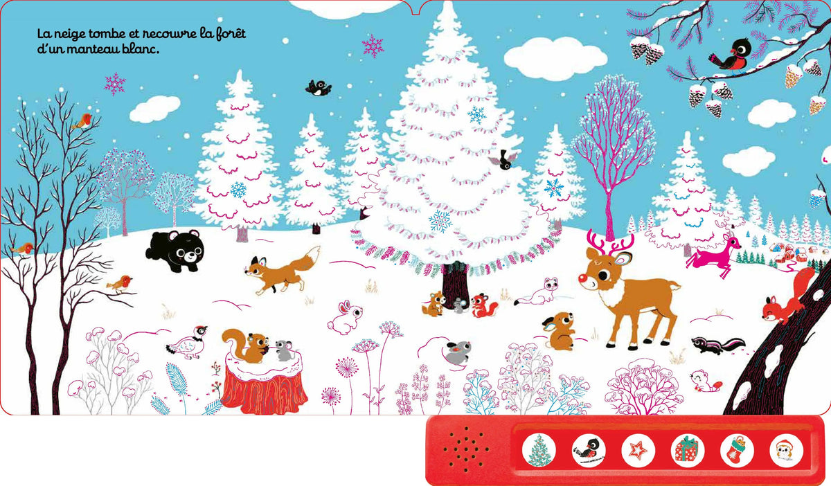 Ecoute, c'est Noel ! - Petit Nathan - Un album sonore avec 6 chansons pour célébrer la magie de Noël - Dès 6 mois