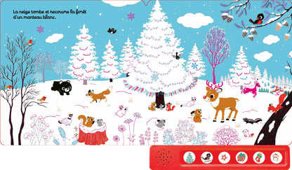 Ecoute, c'est Noel ! - Petit Nathan - Un album sonore avec 6 chansons pour célébrer la magie de Noël - Dès 6 mois