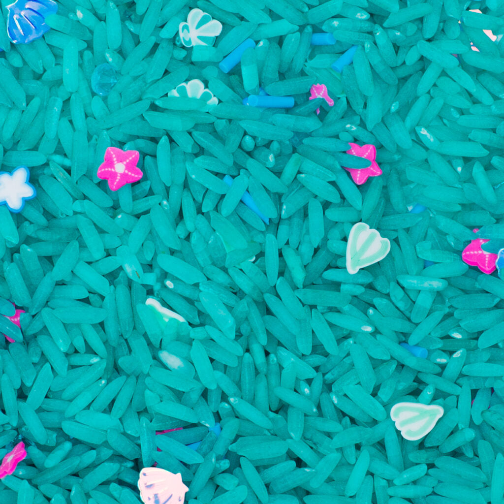 Riz à jouer pour enfants- jeu sensoriel- Leukmetletters
