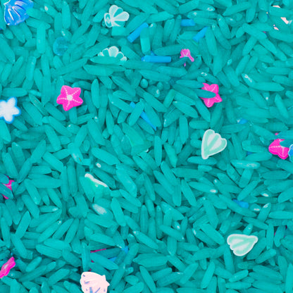 Riz à jouer pour enfants- jeu sensoriel- Leukmetletters