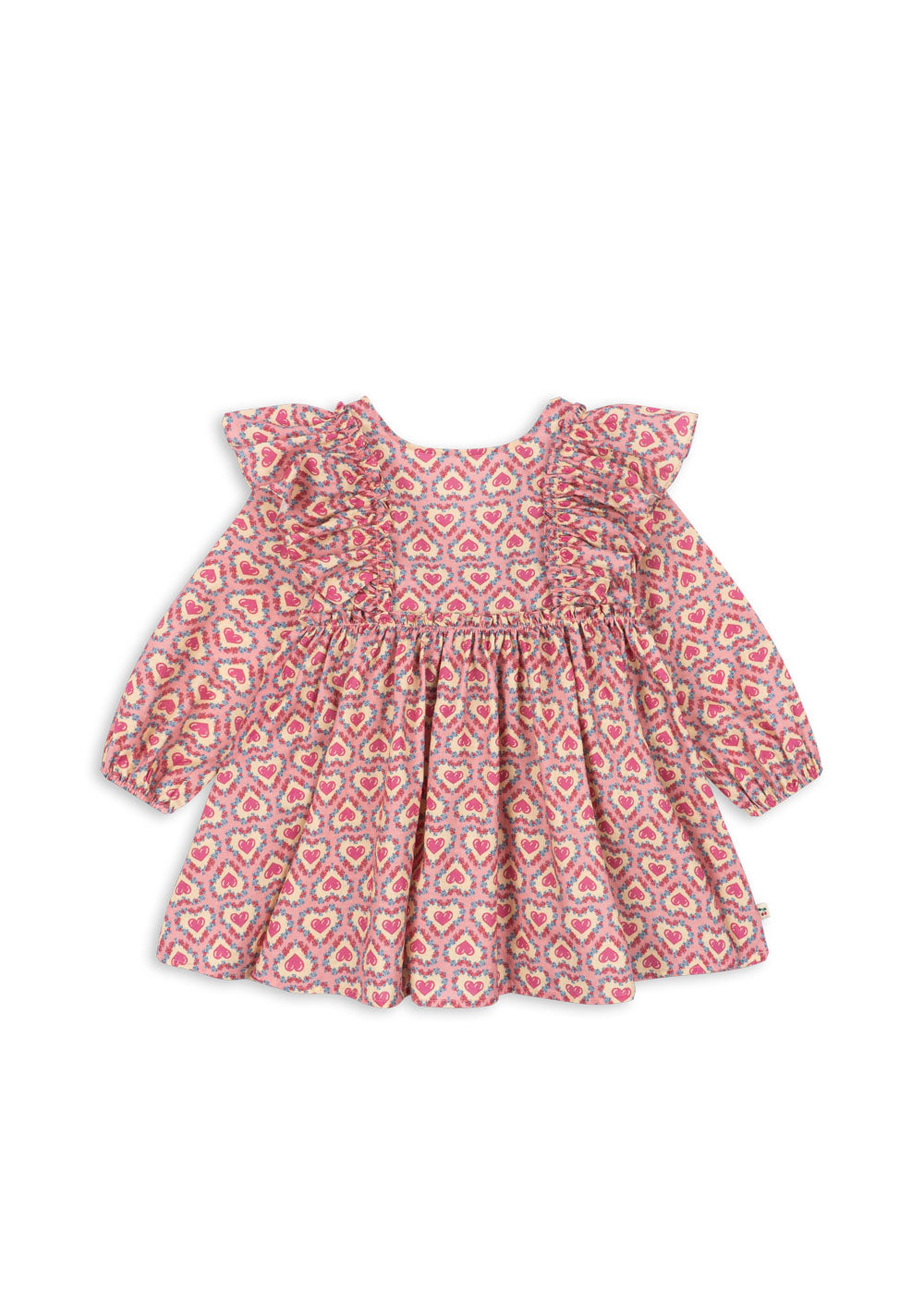 ROBE À NŒUD À MANCHES LONGUES EVIA -  Konges Sløjd