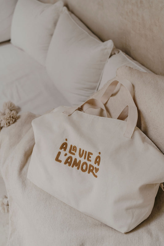 Sac XL #A la vie à l'amor -