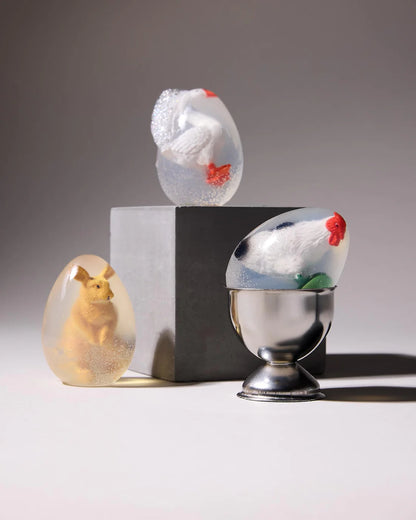 Savon Pâques boite a œuf de 2 Savons  - Ludi Soap