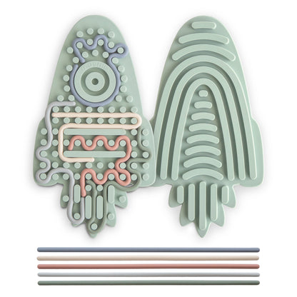 Silicone Sensory Toys Fusée - Mushie