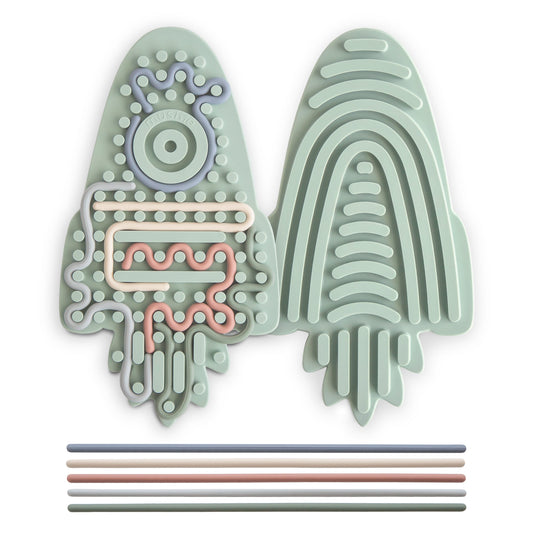 Silicone Sensory Toys Fusée - Mushie