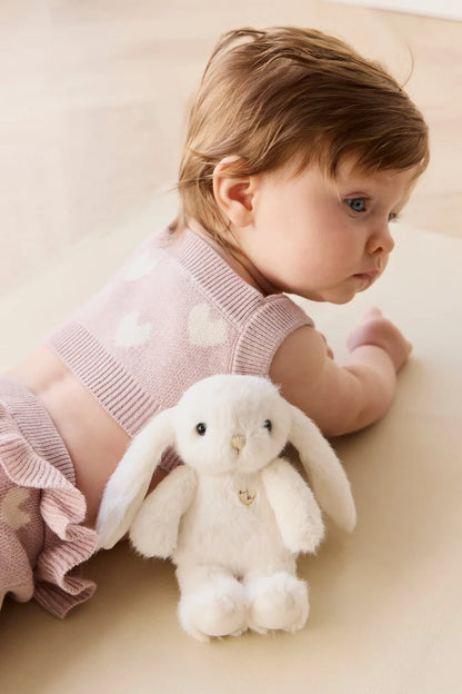 Peluche Pénélope le lapin 15cm Marshmallow - Snuggle Bunnies