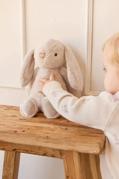 Peluche Pénélope le lapin 30 cm beige - Snuggle Bunnies