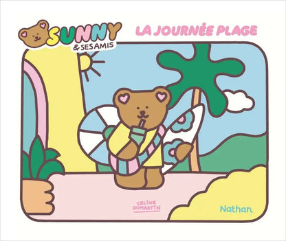 Sunny & ses amis - Une journée à Cocoplage - Un album drôle sur les imprévus du quotidien - Nathan