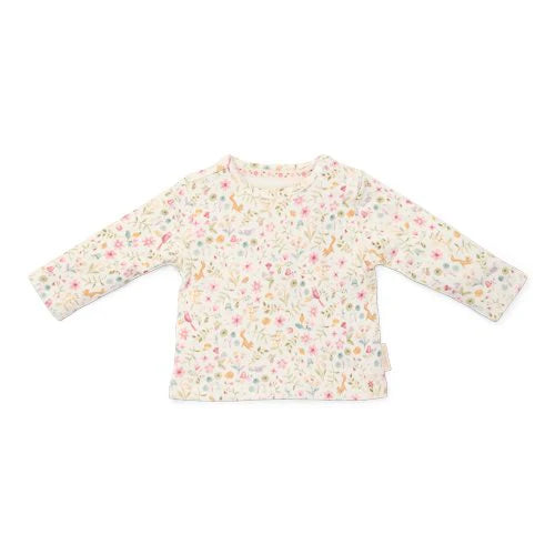 T-shirt Manches Longues Bébé Fairy Garden - Taille 50 - Little Dutch