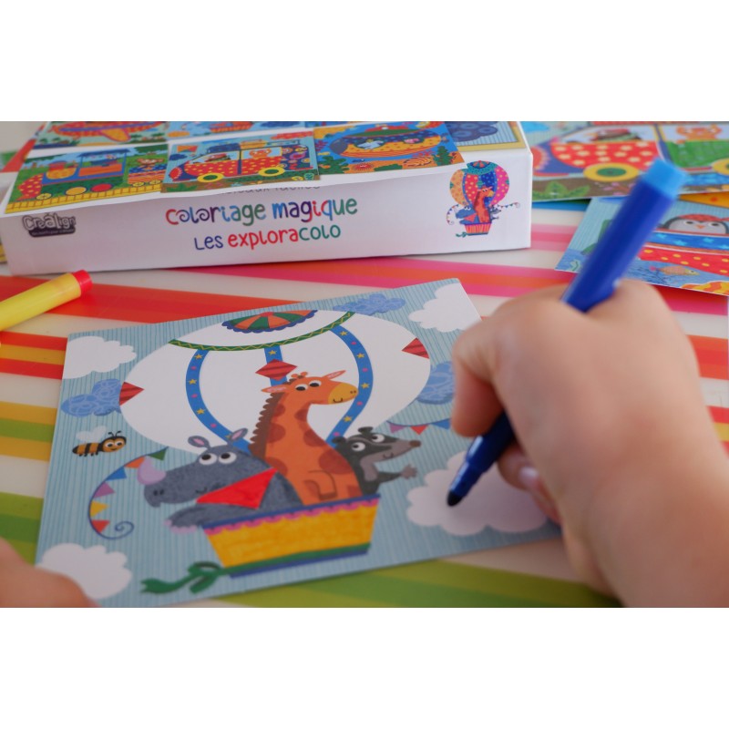 Coloriage Magique Les Exploracolo - CréaLign'