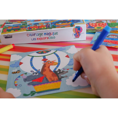 Coloriage Magique Les Exploracolo - CréaLign'