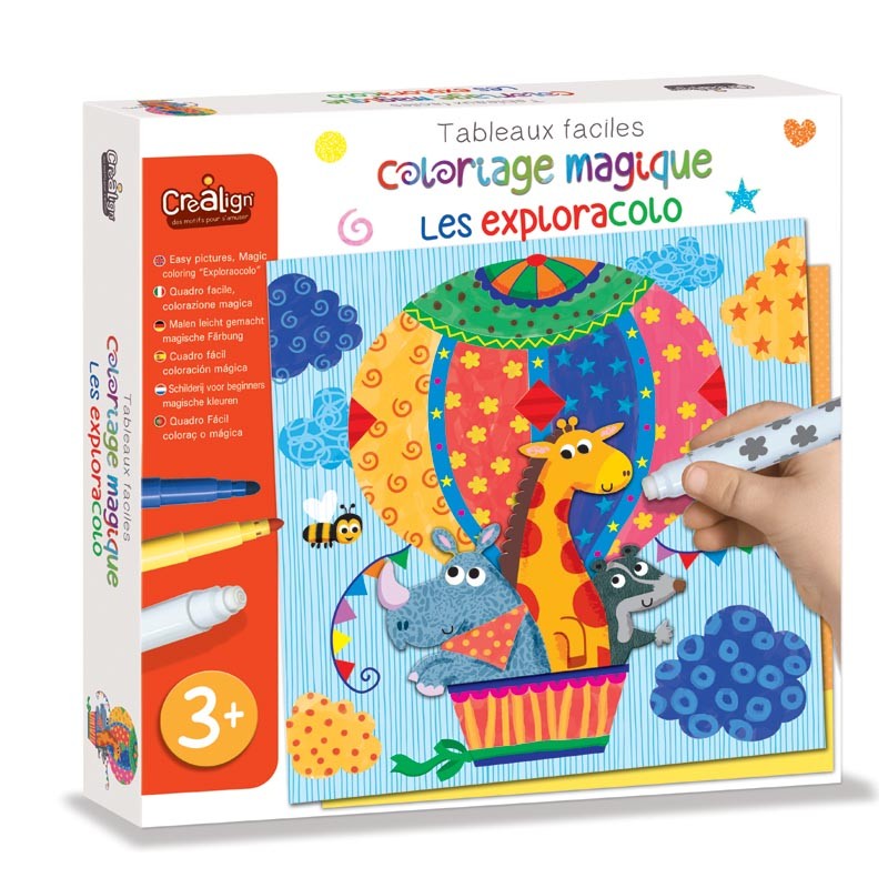 Coloriage Magique Les Exploracolo - CréaLign'