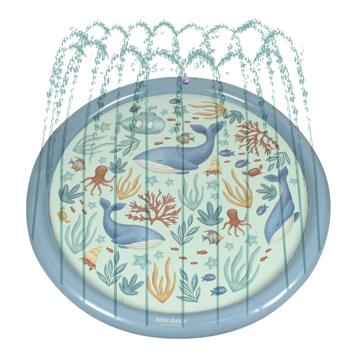 Tapis d'eau - Ocean World- 150 cm- Little Dutch