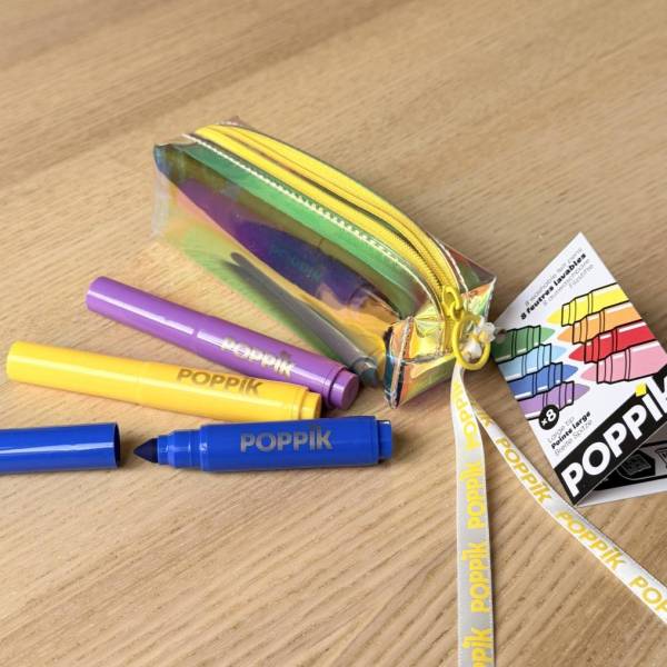 Trousse de 8 feutres -  Poppik