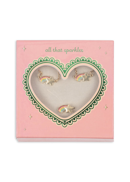 Set de bijoux enfant étoile filante - Konges Sløjd