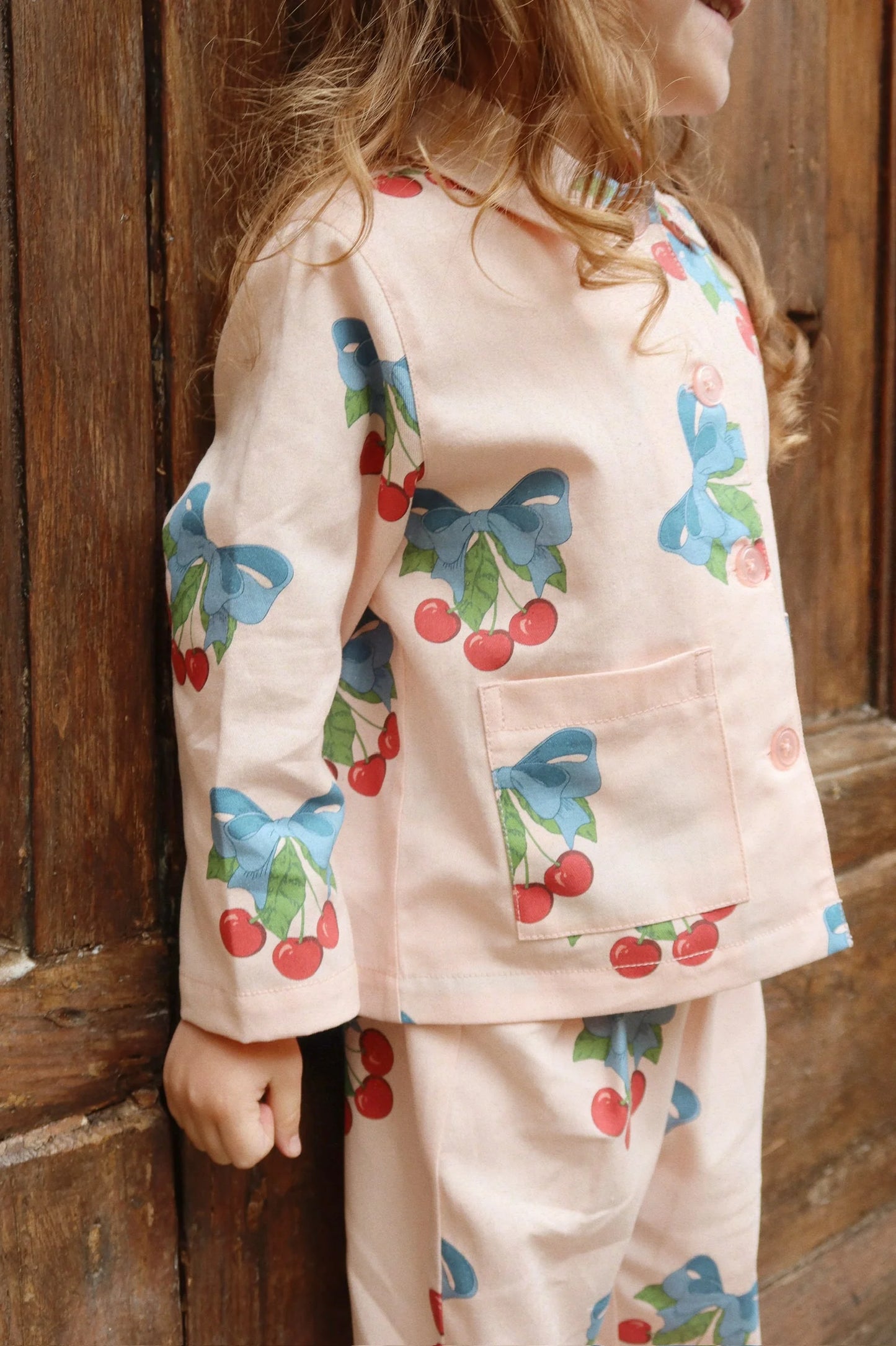 Surchemise cerise 4 ans -  Konges Sløjd