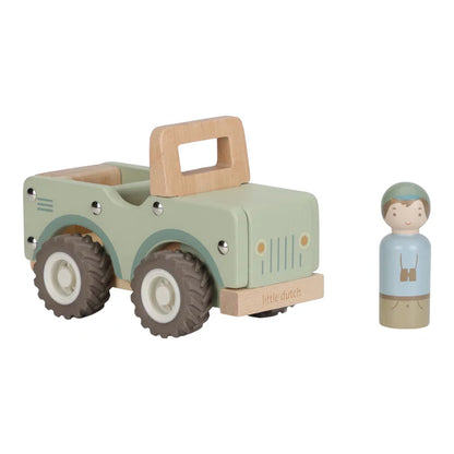 Jouet en bois - Voiture de Safari - Little Dutch